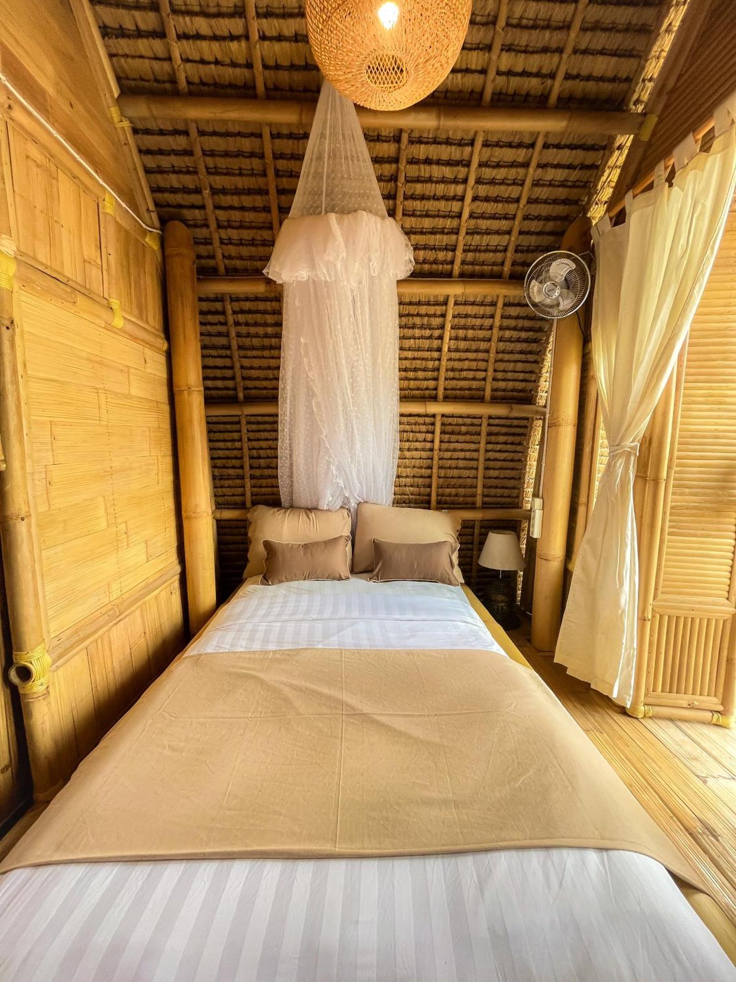 Kawig Bamboo House - Ricefield View, Eco Bamboo Home Tampaksiring 外观 照片