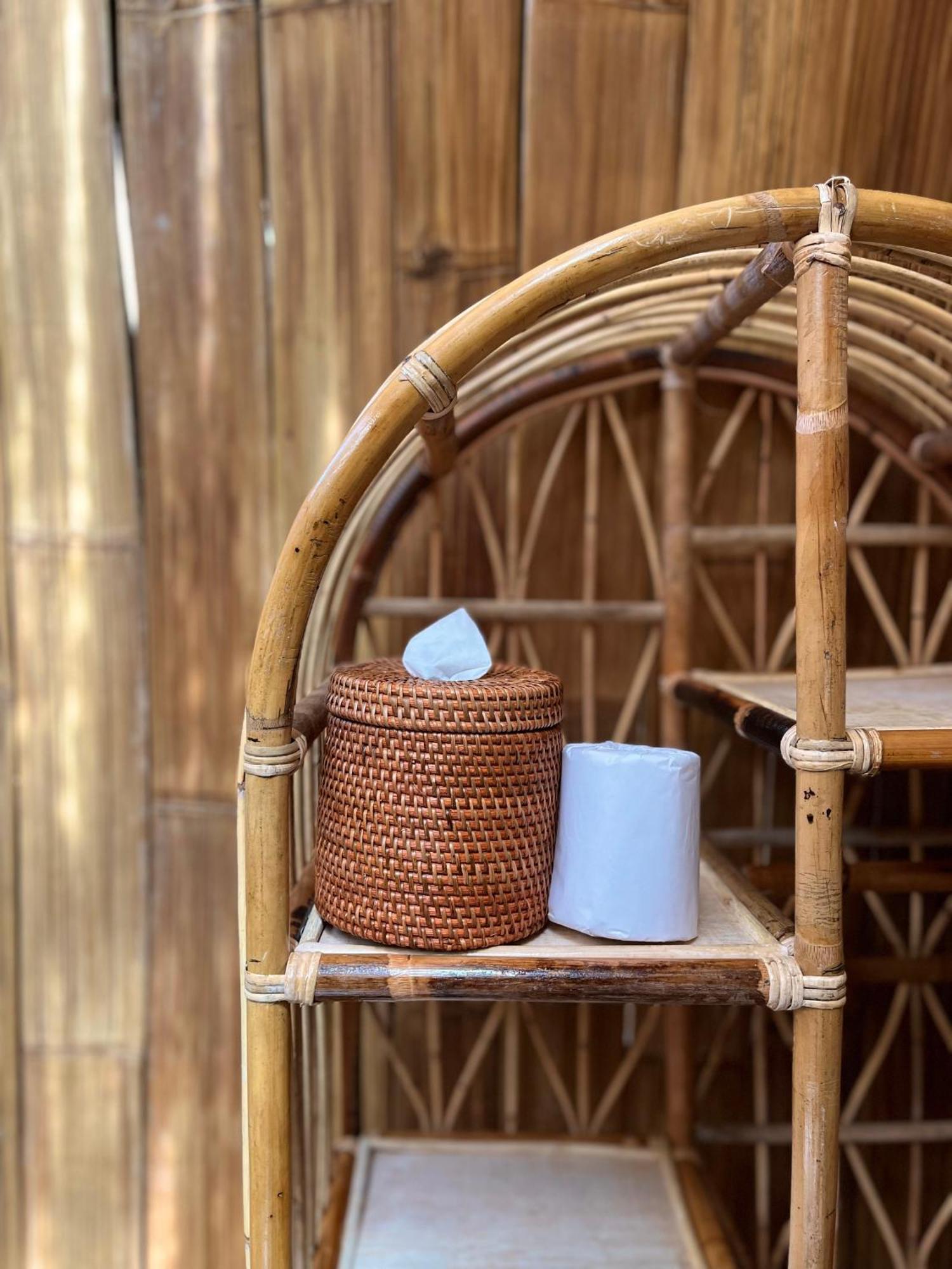 Kawig Bamboo House - Ricefield View, Eco Bamboo Home Tampaksiring 外观 照片