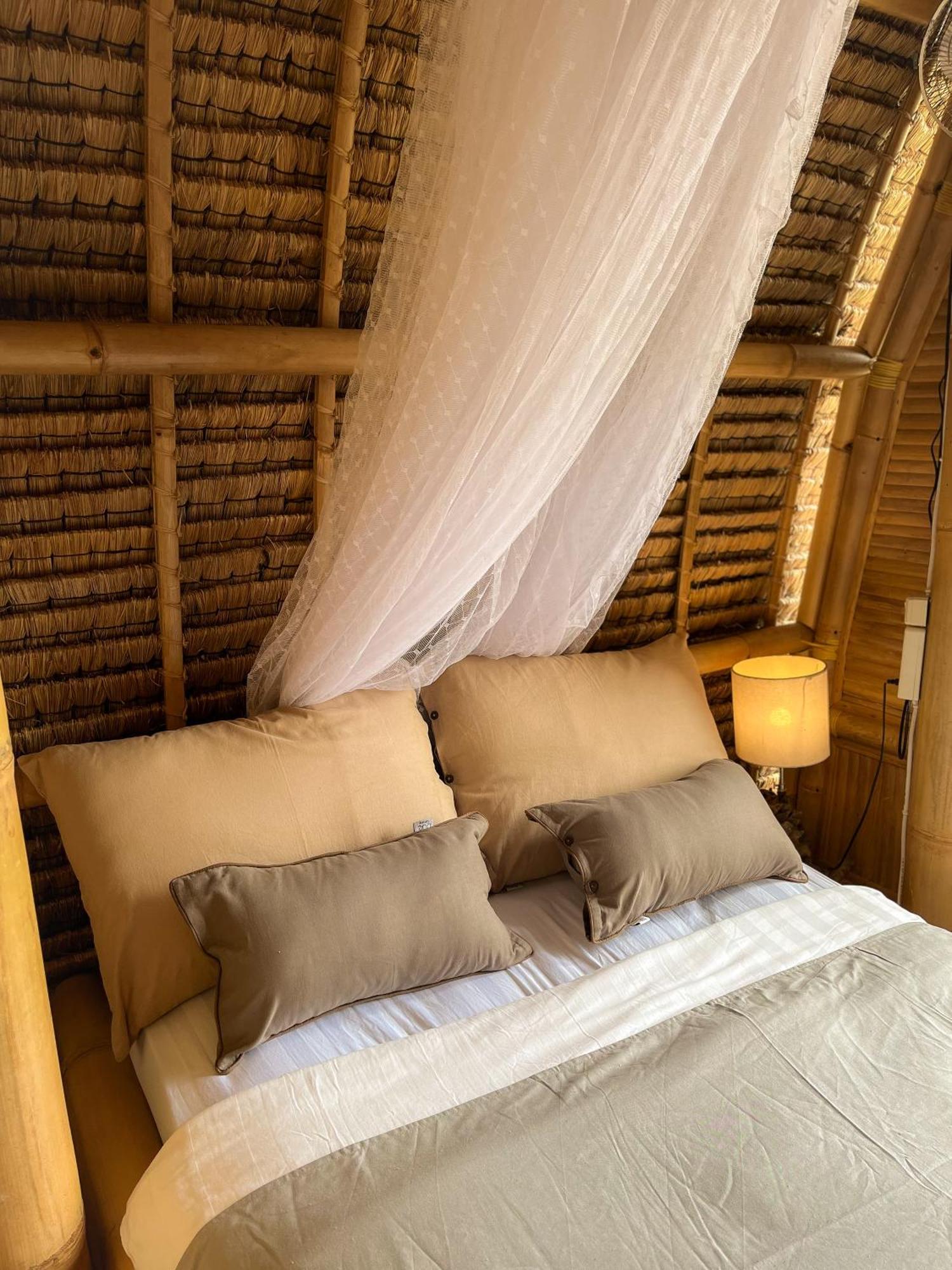 Kawig Bamboo House - Ricefield View, Eco Bamboo Home Tampaksiring 外观 照片