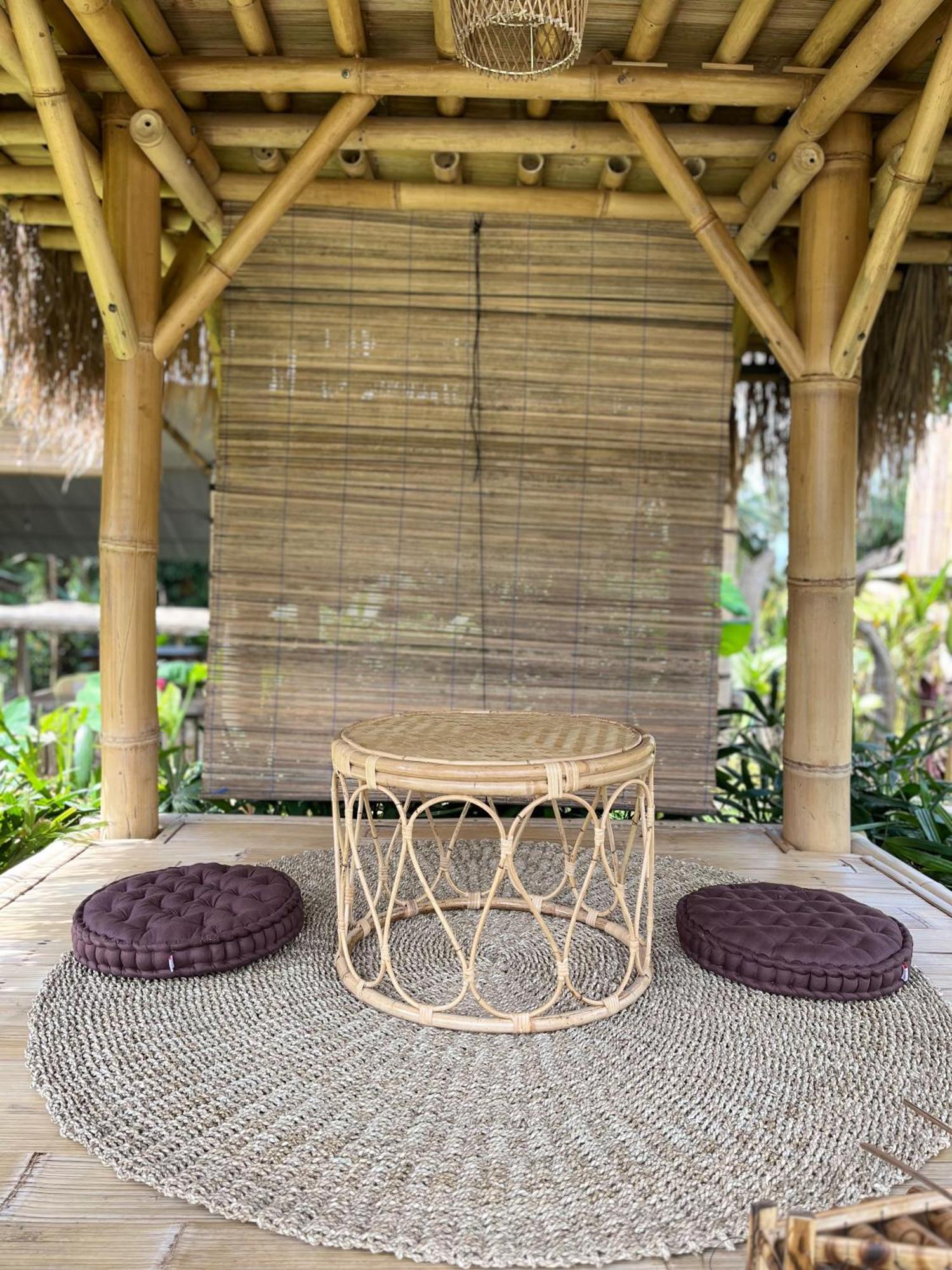 Kawig Bamboo House - Ricefield View, Eco Bamboo Home Tampaksiring 外观 照片