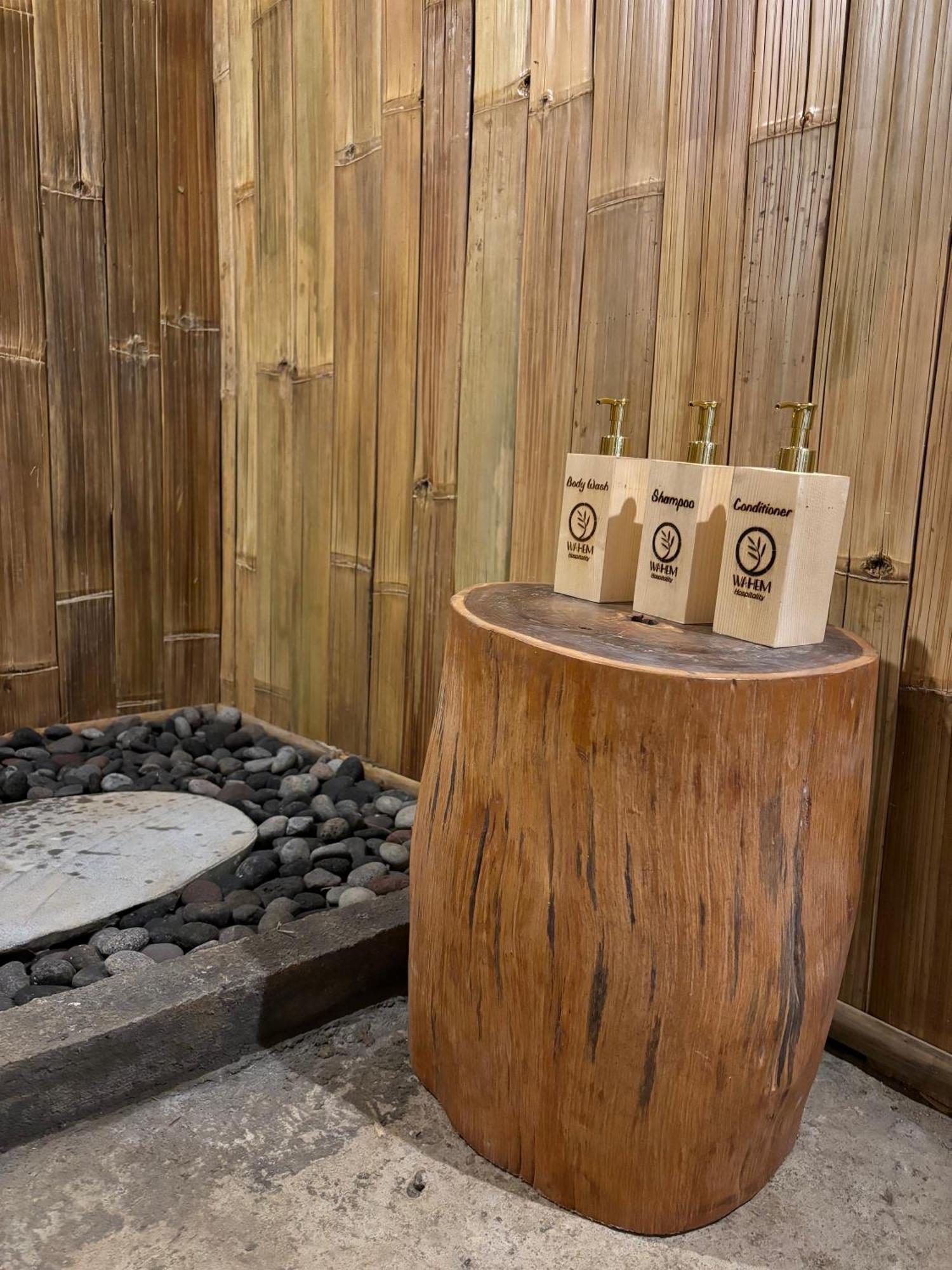 Kawig Bamboo House - Ricefield View, Eco Bamboo Home Tampaksiring 外观 照片