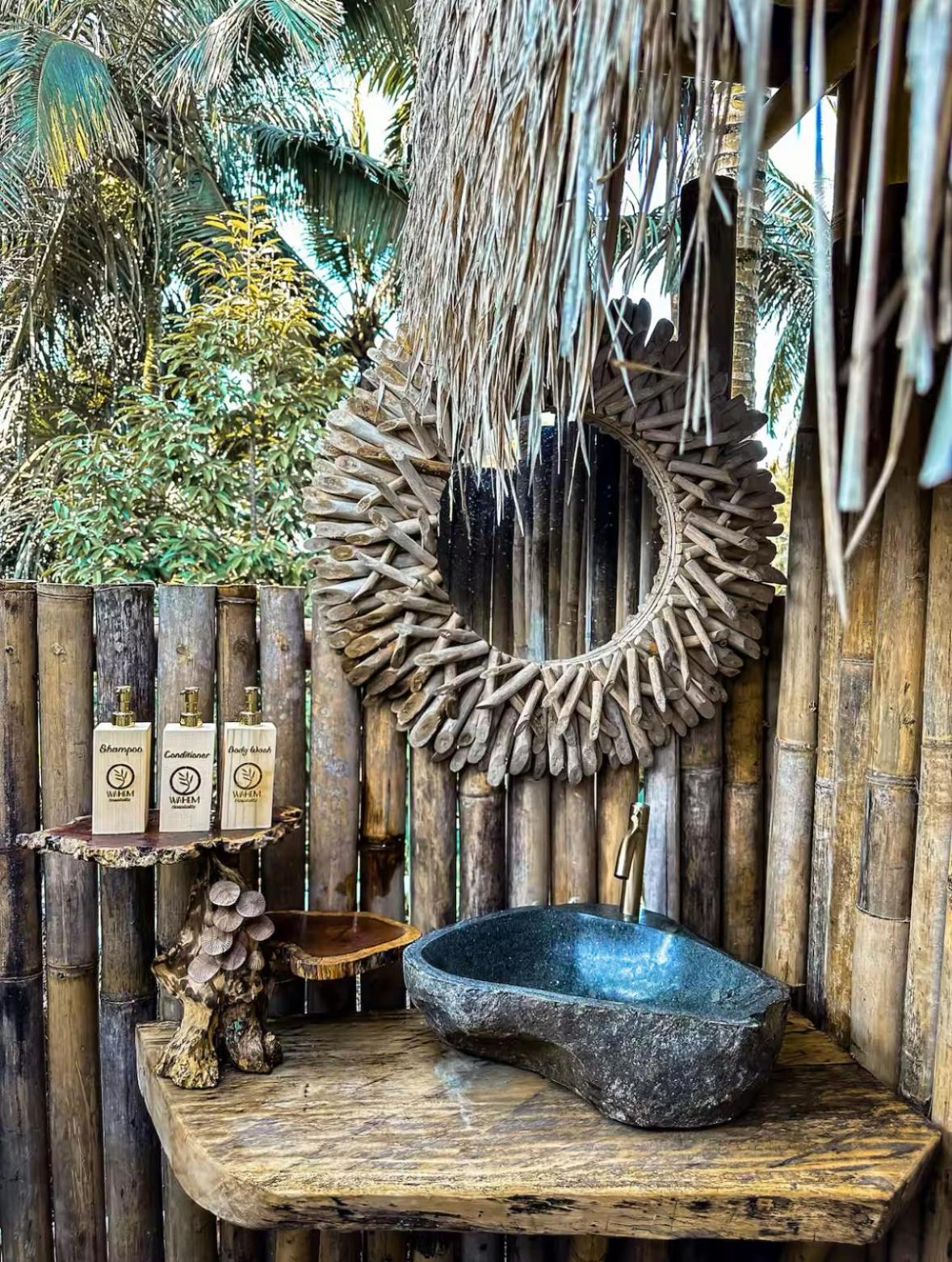 Kawig Bamboo House - Ricefield View, Eco Bamboo Home Tampaksiring 外观 照片