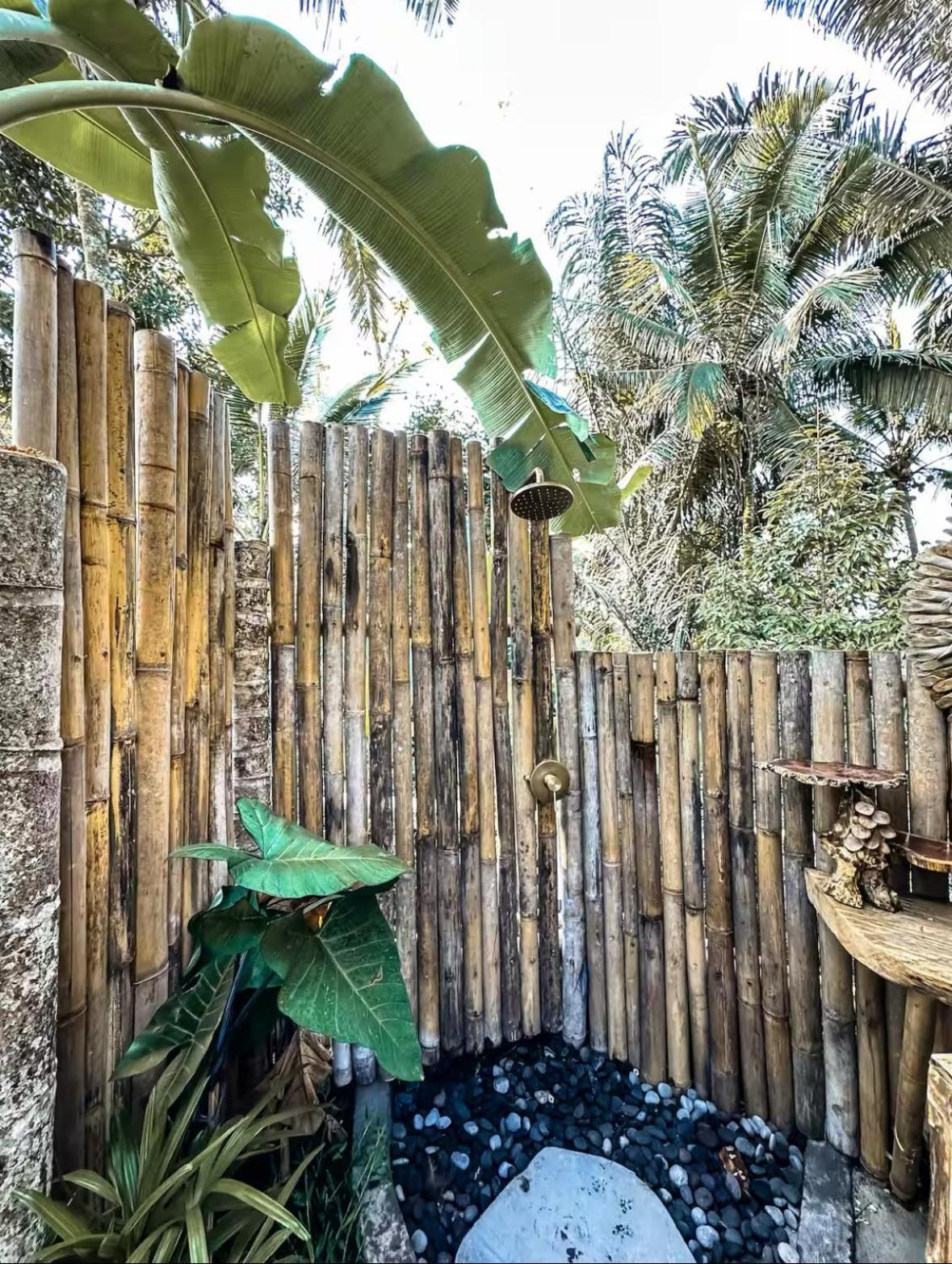 Kawig Bamboo House - Ricefield View, Eco Bamboo Home Tampaksiring 外观 照片