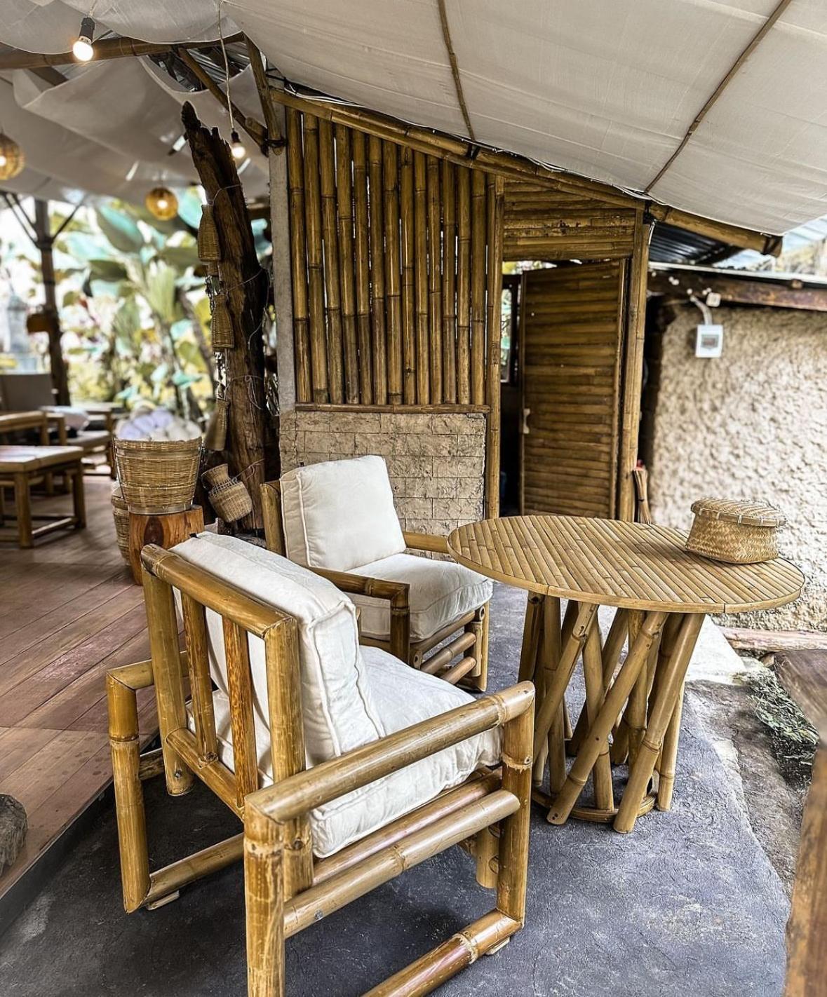 Kawig Bamboo House - Ricefield View, Eco Bamboo Home Tampaksiring 外观 照片